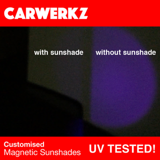 Customised Window Magnetic Sunshades for Volkswagen Touran 2006-2015 1st Generation (Typ 1T) Germany MPV - CarWerkz.com